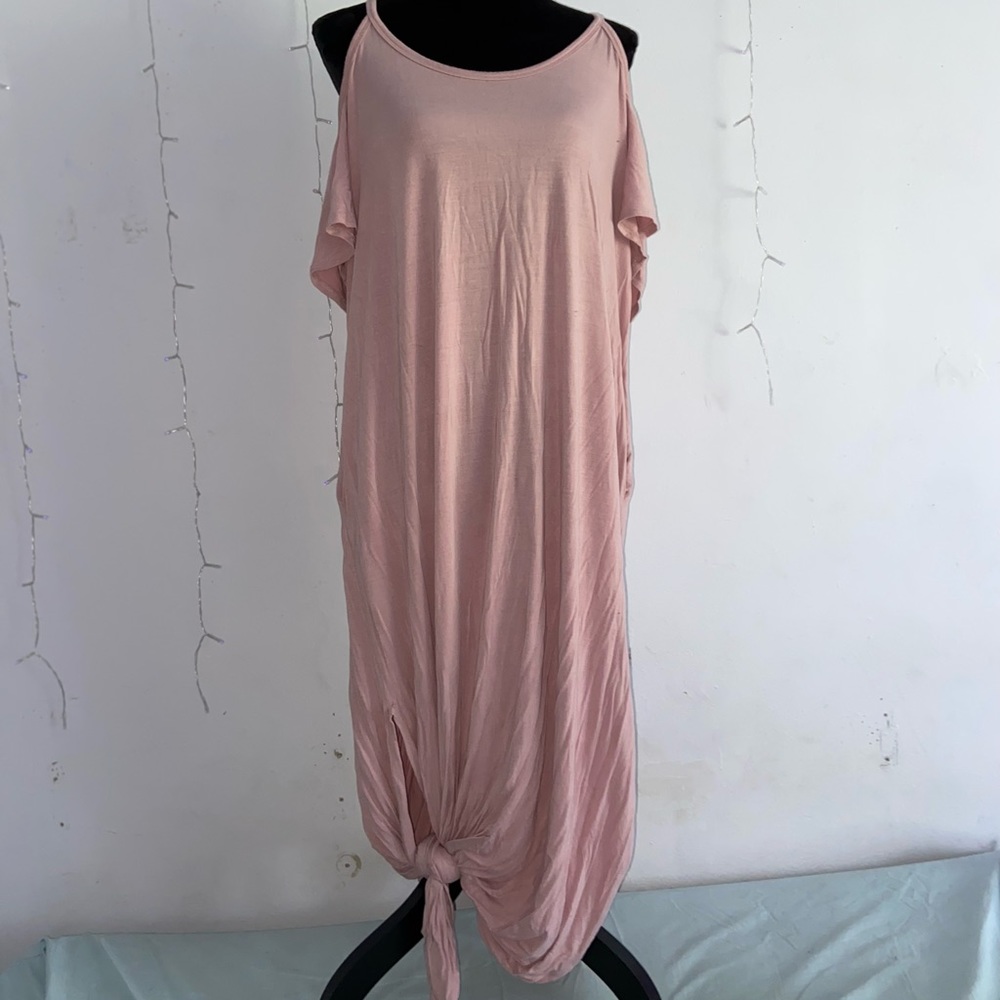 Dusty Pink Maxi Dress